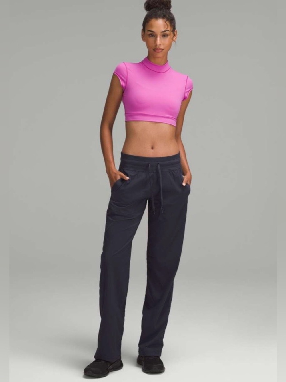 Lululemon Dance Studio Mid-Rise Pant 2 Regular Black Pants